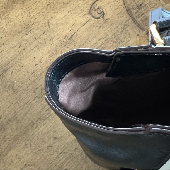 Brown/black shoulder bag. - Picture 11 of 12